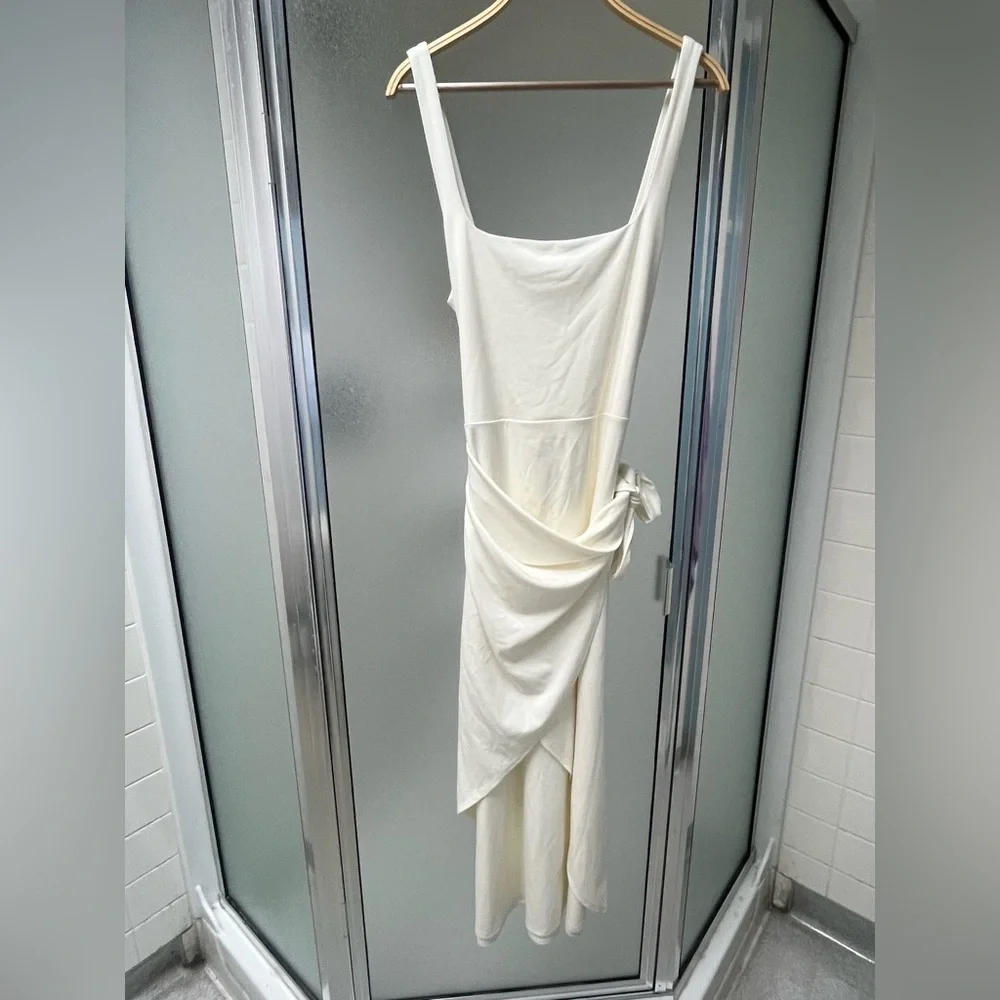 Wilfred Saturn Midi Dress- 
 Large colur creame - Picture 7 of 13